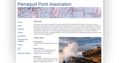 Desktop Screenshot of pemaquidpoint.org