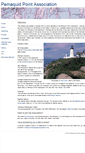 Mobile Screenshot of pemaquidpoint.org